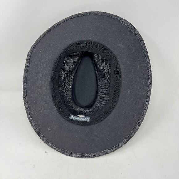 San Diego Hat Company Southwestern Aztec Strap Wide Brim Rodeo Western OS - Picture 7 of 7